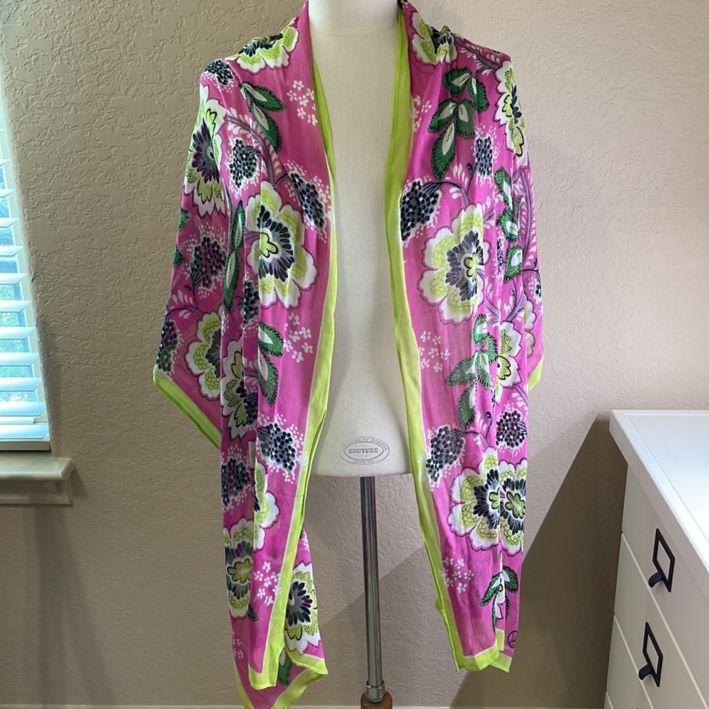 Vera Bradley oblong scarf - Picture 7 of 9